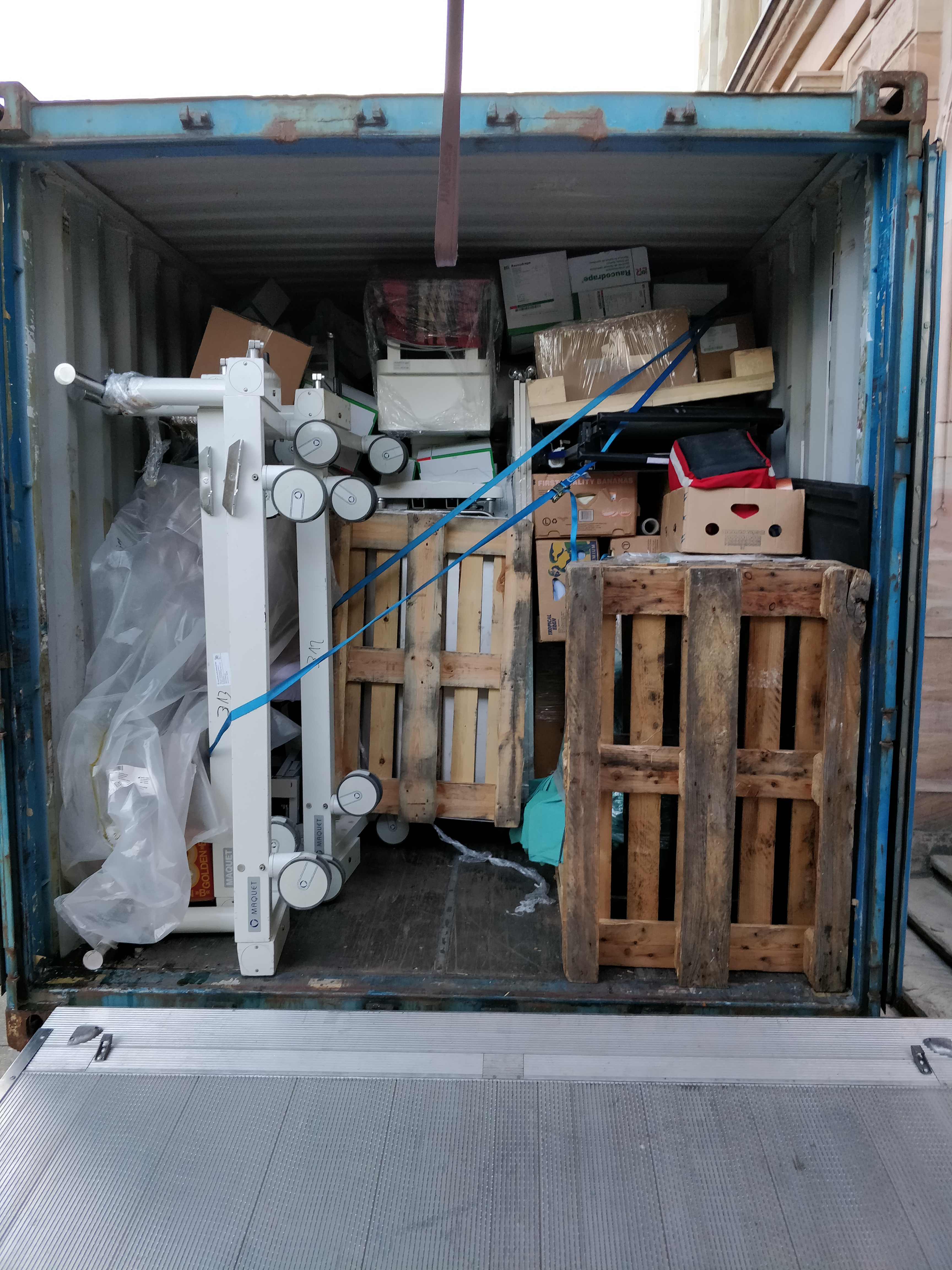 Container Packaktion am 28.06.2019